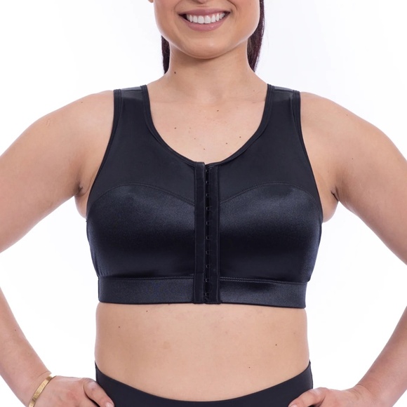 ENELL SPORT HIGH IMPACT BRA, Black, Size 4 - Picture 1 of 12